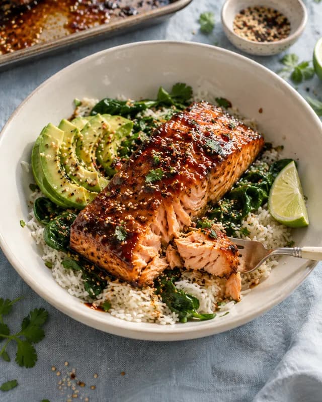 honey garlic salmon