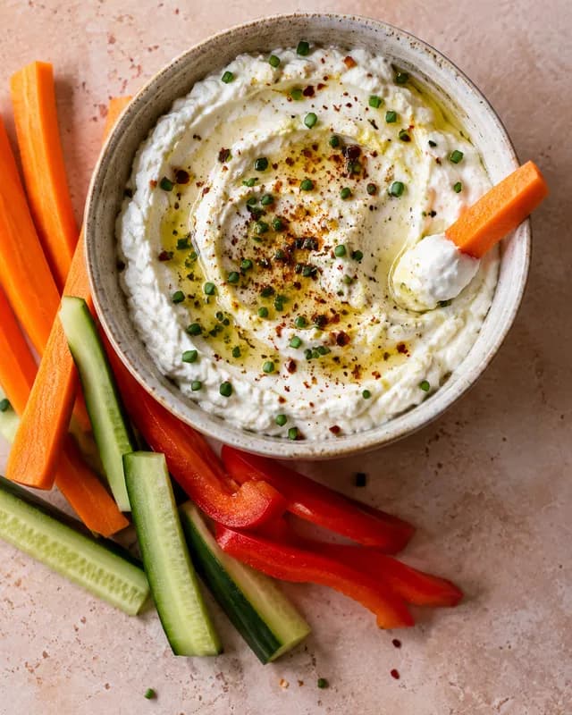whipped cottage cheese dip